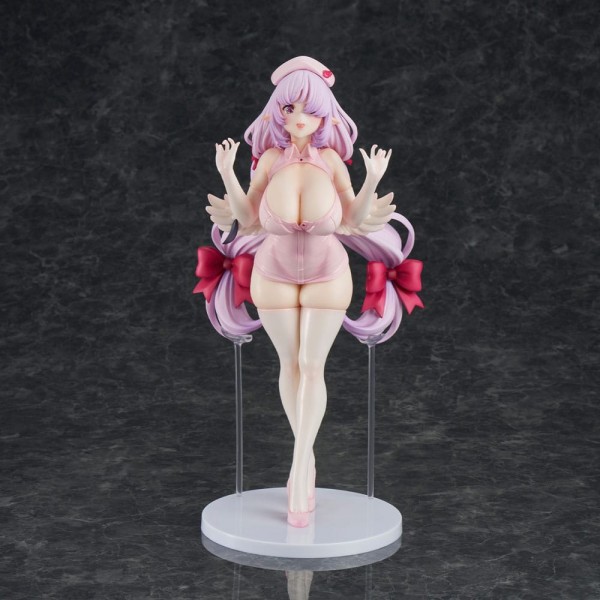 Original Illustration - Nurse Fallen Angel-chan Statue / illustration by Thomas: Vanilla Ai