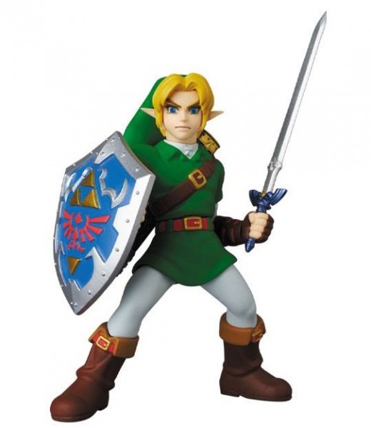 The Legend of Zelda - Ocarina of Time - Link Minifigur / UDF: Medicom