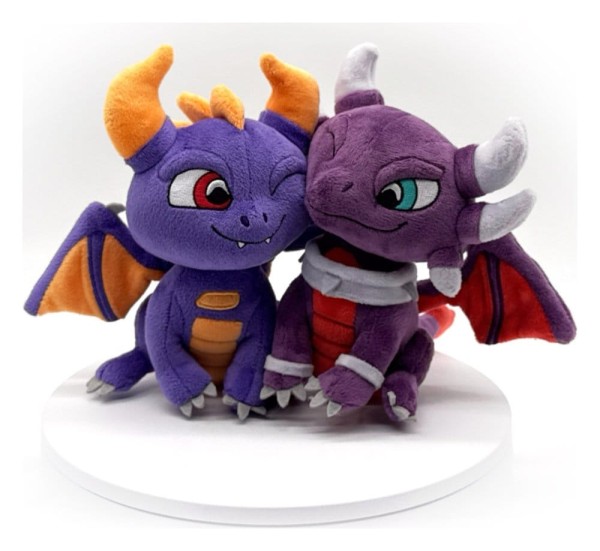 Skylanders - Valentine´s Spyro & Cynder Plüschfiguren / 2er-Pack: Youtooz