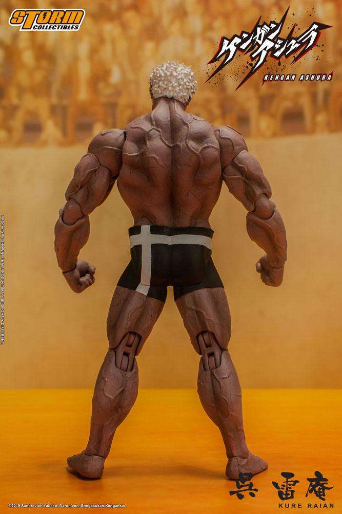 Baki Hanma VS Kengan Ashura Figur – Kure Raian, 19 Cm Hoch, Aus PVC, Detailreiche Anime-Statue Für Sammler Oder Deko