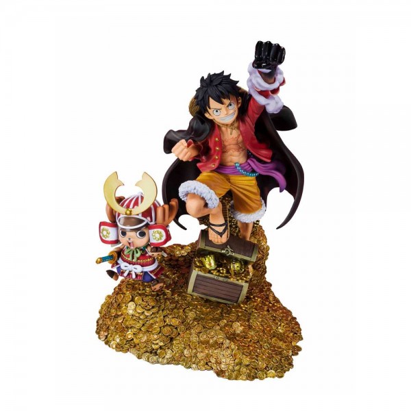 One Piece - Monkey D. Luffy & Tony Chopper Figur / Eiichiro Oda Illustration FiguartsZERO: Tamashii