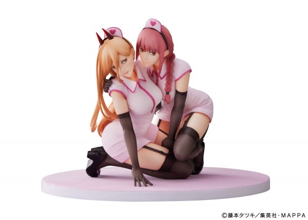 Chainsaw Man - Power & Makima Statue / Nurse Version: Furyu