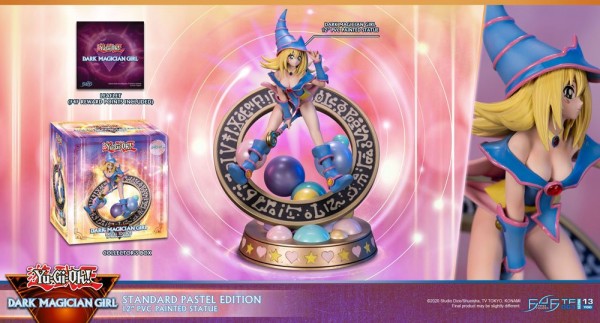 Yu-Gi-Oh! - Dark Magician Girl Statue / Pastel Edition: First 4 Figures