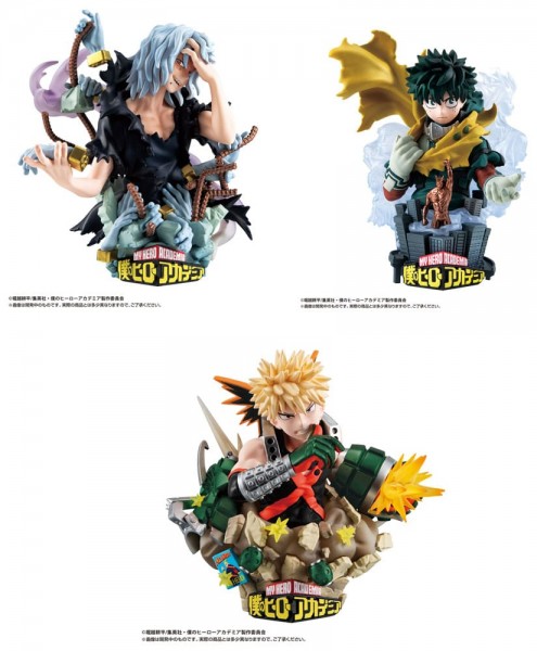 My Hero Academia Petitrama EX - Sammelfiguren 3er-Pack Type-Decision Set: MegaHouse