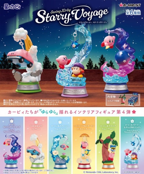 Kirby - Swing Kirby Minifiguren: Re-Ment