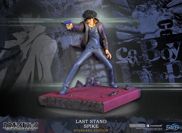 Cowboy Bebop - Spike Statue / Last Stand: First 4 Figures
