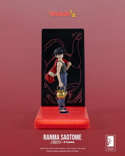 Ranma - Ranma Saotome Boy Figur / Neon: Tsume