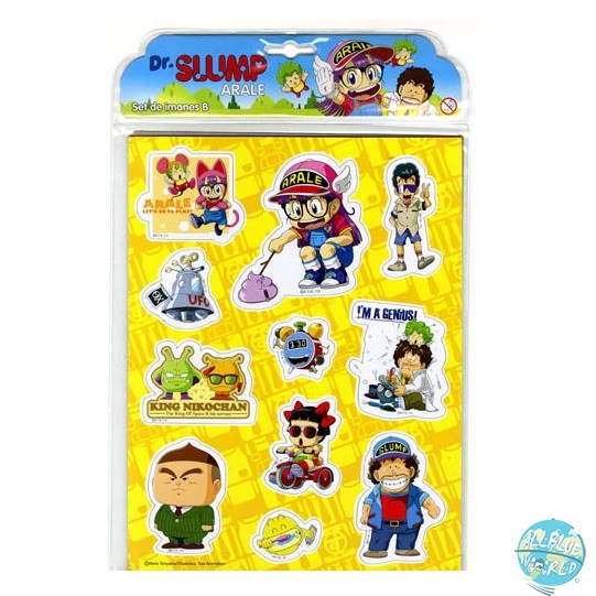 Dr.Slump - 11-teiliges Magnetset: SD Toys