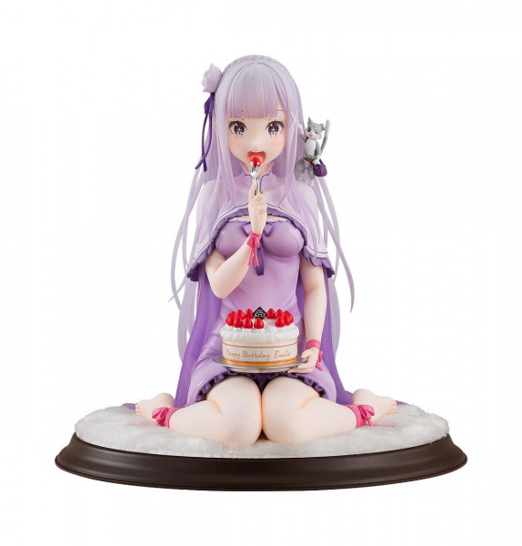 Re:Zero Starting Life in Another World - Emilia Statue / Birthday Cake Version: Kadokawa