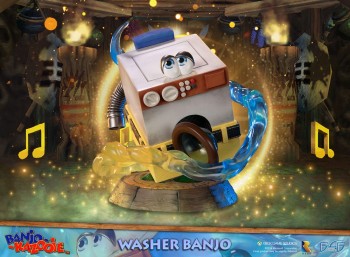 Banjo-Kazooie - Washer Banjo Statue: First 4 Figures Banjo-Kazooie - Washer Banjo Statue: First 4 Figures