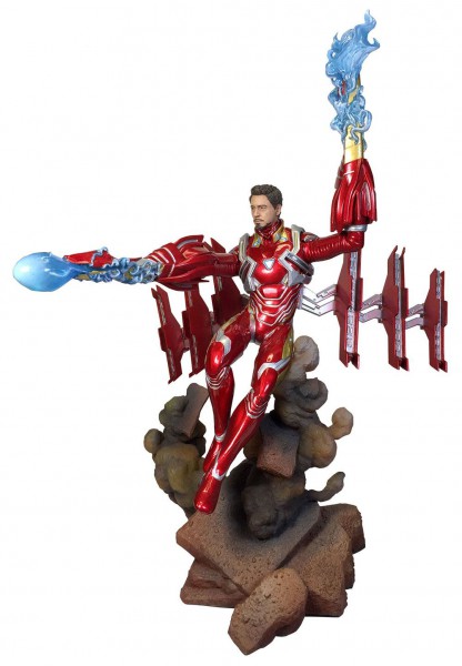 Avengers Infinity War - Iron Man Statue / Movie Gallery - MK50 Unmasked: Diamond Select