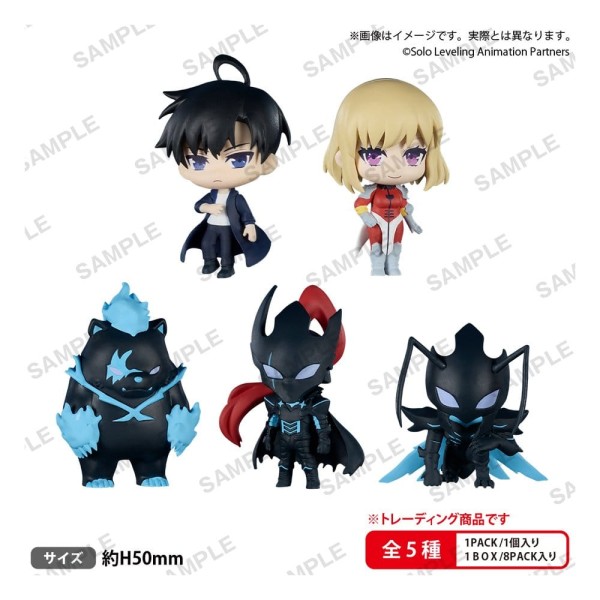 Solo Leveling - Rich The Box Minifiguren / Blind Box Display (8): Bushiroad