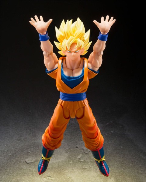 Dragon Ball Z - SSJ Son Goku Actionfigur / S.H. Figuarts - The Games Begin Version: Tamashii Nations