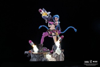 Vorschau: League of Legends - Jinx Statue: Pure Arts Vorschau: League of Legends - Jinx Statue: Pure Arts