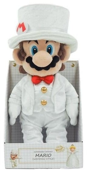 Super Mario - Mario Wedding Plüschfigur: Sanei