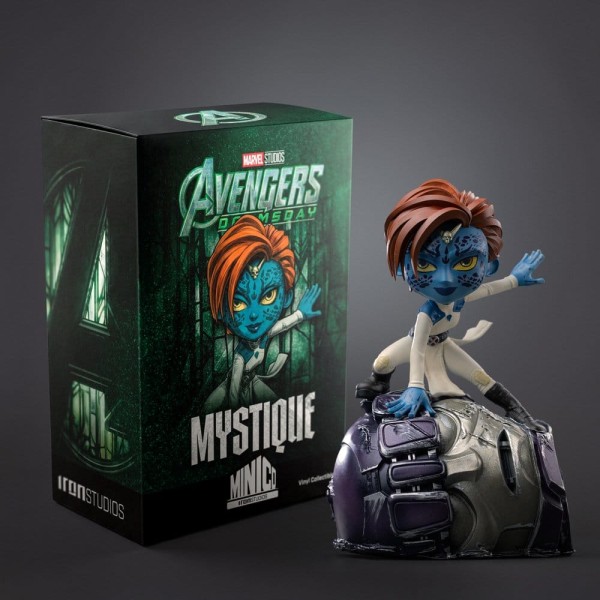 Avengers - Mystique Minifigur / Doomsday MiniCo - Raven Darkhölme: Iron Studios