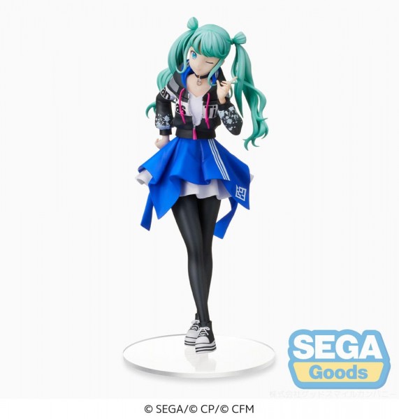 Hatsune Miku - Street Sekai Miku Figur: Sega