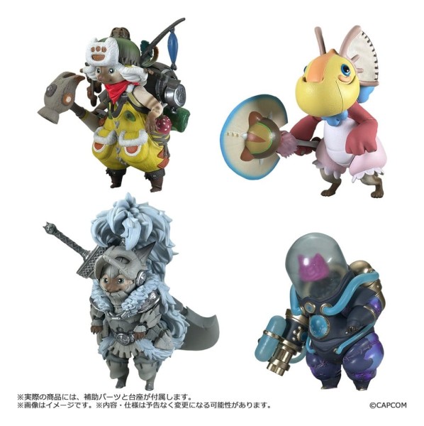 Monster Hunter - Palico Collection Vol. 1 Sammelfiguren / Model Plus: Capcom