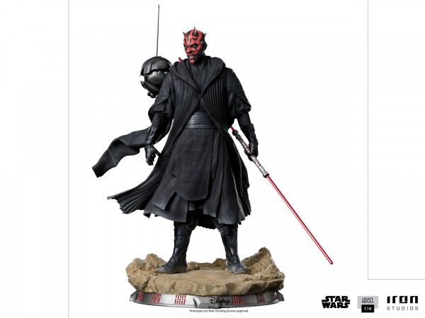 Star Wars Legacy Replica - Darth Maul Statue: Iron Studios