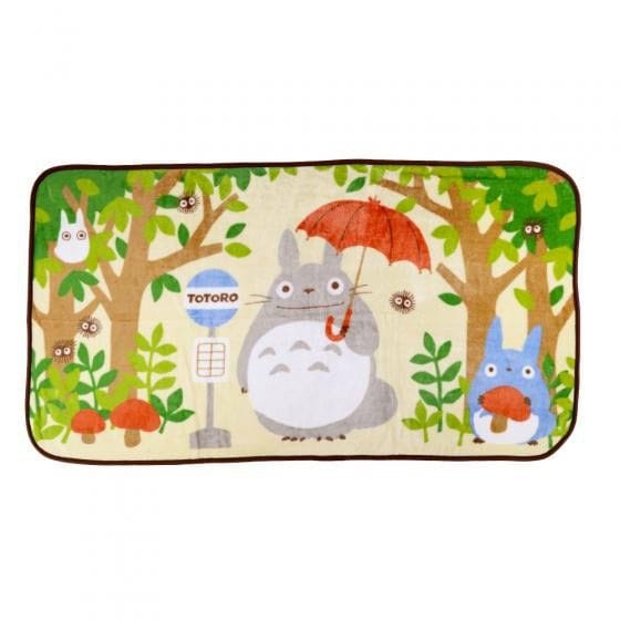 Studio Ghibli - Flanell-Fleecedecke Mein Nachbar Totoro Totoro Bus Stop : Marushin