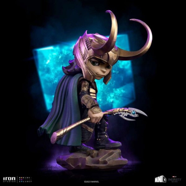 Avengers Infinity Saga Mini Co. - Loki Figur: Iron Studios