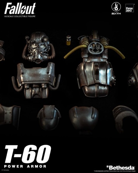 Fallout - T-60 Power Armor Actionfigur / FigZero: Threezero