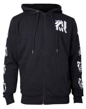 Vorschau: Aggretsuko - Kapuzenjacke Größe XL / Motiv Sleeve Faces: Difuzed Vorschau: Aggretsuko - Kapuzenjacke Größe XL / Motiv Sleeve Faces: Difuzed