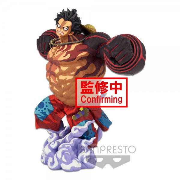 One Piece - Ruffy Gear4 Statue / BWFC 3 Super Master Stars Piece - Two Dimensions: Banpresto