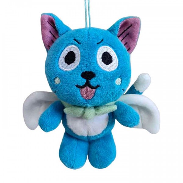 Fairy Tail - Plüschfigur mit Schlüsselanhänger Happy: Sakami Merchandise
