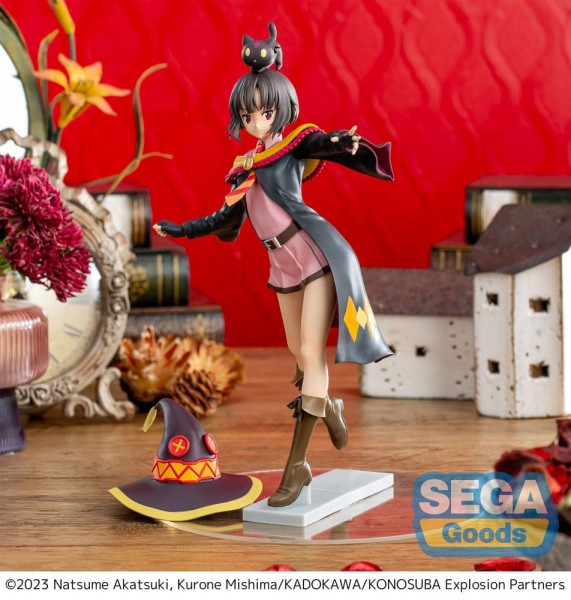 Konosuba - Megumin with Chomusuke Statue / Luminasta: Sega