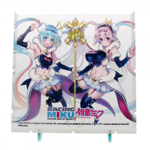 Dioramension - Racing Miku Pit 2018 Super Sonico Collab Version / Zubehör-Set: PLM