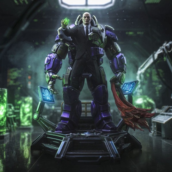 DC Comics - Lex Luthor Unleashed Statue / Art Scale: Iron Studios