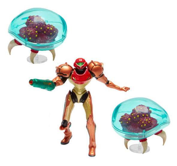 World of Nintendo - Metroid Minifiguren 3er-Pack / Samus Bounty Hunter: Jakks Pacific