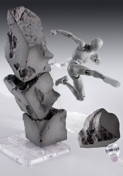 Tamashii Effect - Zubehör Concrete Crash Actionfigur / S.H.Figuarts: Tamashii Nations