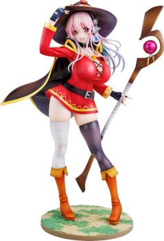 Super Sonico x Konosuba - Super Sonico Statue / Megumin collaboration Version: Kadokawa Super Sonico x Konosuba - Super Sonico Statue / Megumin collaboration Version: Kadokawa
