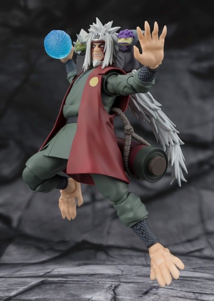 Naruto - Jiraiya Actionfigur - S.H.Figuarts / Sage Mode Set: Tamashii Nations