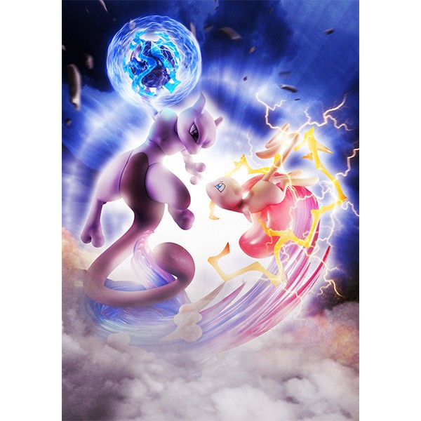 Pokemon - Mew vs Mewtwo Statue / G.E.M EX Series: MegaHouse