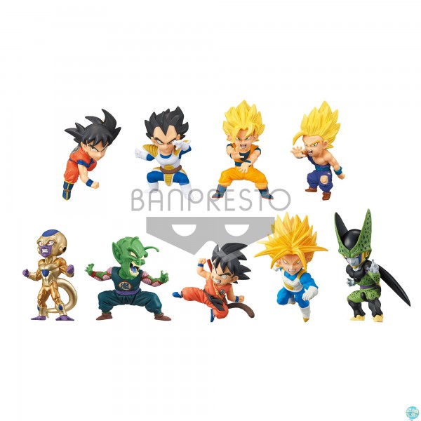 Dragonball Z- Minifiguren 9er-Set / WCF: Banpresto