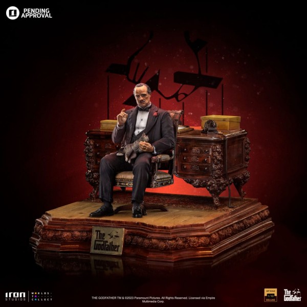 Der Pate Deluxe Art Scale - Don Vito Corelione Statue: Iron Studios