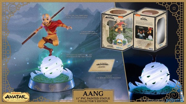 Avatar Der Herr der Elemente - Aang Statue / Collector's Edition: First 4 Figures