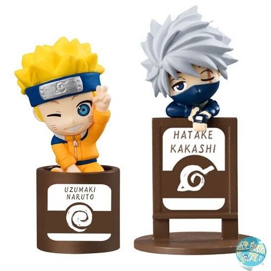 Naruto Shippuuden - Naruto & Kakashi Minifiguren - Ochatomo Serie 2er-Set: MegaHouse