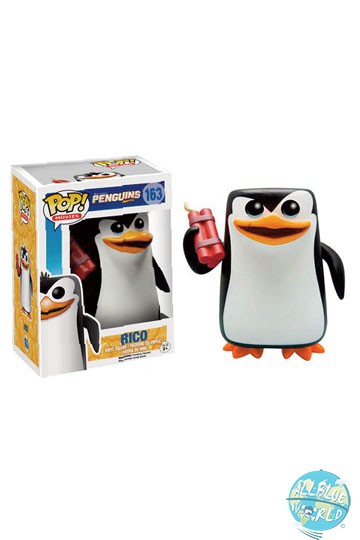 Die Pinguine aus Madagascar Funko POP! Vinyl Figur Rico 9 cm