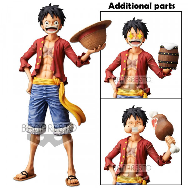 One Piece - Ruffy Figur / Grandista Nero: Banprest