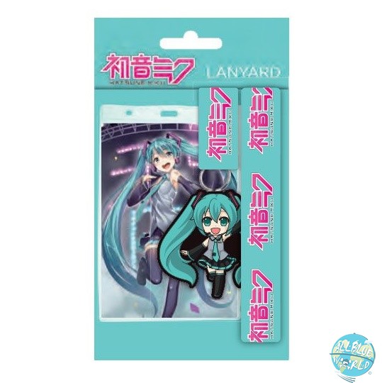 Hatsune Miku - Hatsune Schlüsselband mit Gummianhänger: GYE