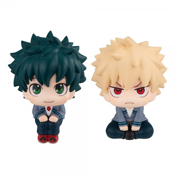 My Hero Academia Look Up - Izuku Midoriya & Katsuki Bakugo Statue: MegaHouse