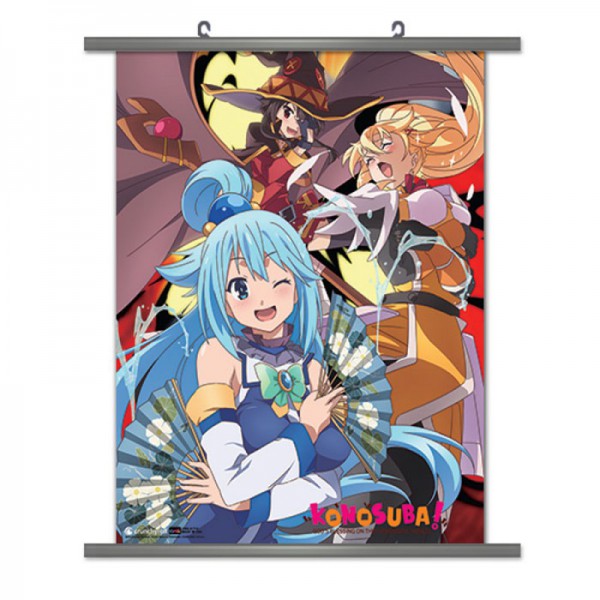 Kono Subarashii Sekai ni Shukufuku o! - Wallscroll / Motiv Megumin, Drakness & Aqua: CWD