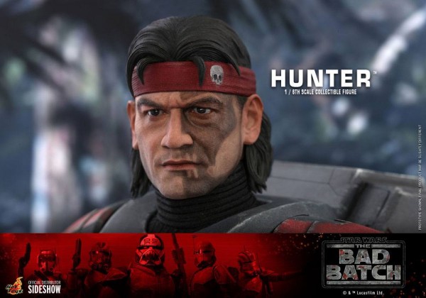 Star Wars: The Bad Batch - Hunter Actionfigur: Hot Toys