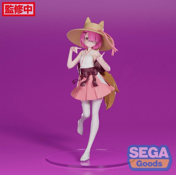 Re:Zero Starting Life in Another World Luminasta - Ram Yelping Fox Statue: Sega