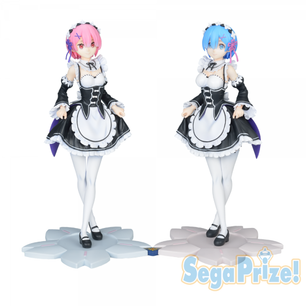 Re:Zero Starting Life in Another World - Rem Figur / PM Figure - Curtsey Version: Sega