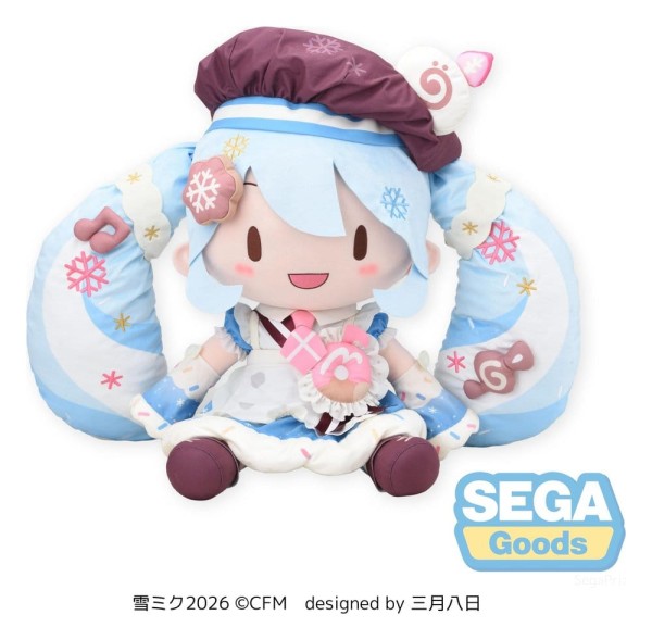 Character Vocal Series 01: Hatsune Miku Fuwa Petit - Plüschfigur Snow Miku 2026 Dodeka Jumbo